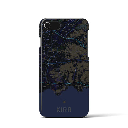 【吉良（愛知県）】地図柄iPhoneケース（バックカバータイプ）