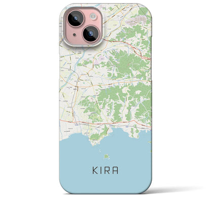 【吉良（愛知県）】地図柄iPhoneケース（バックカバータイプ）