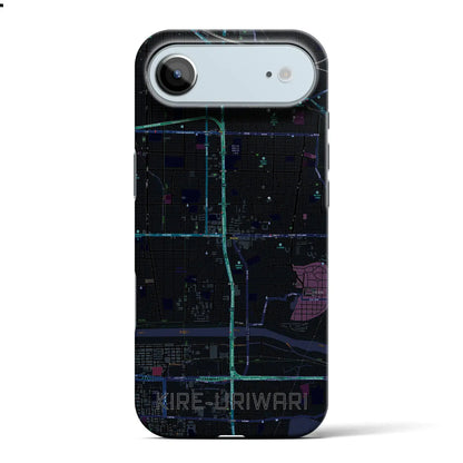 【喜連瓜破（大阪府）】地図柄iPhoneケース（バックカバータイプ）