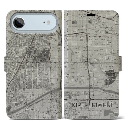 【喜連瓜破（大阪府）】地図柄iPhoneケース（手帳タイプ）