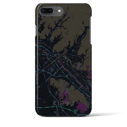 【桐生（群馬県）】地図柄iPhoneケース（バックカバータイプ）