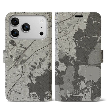 【私市（大阪府）】地図柄iPhoneケース（手帳タイプ）