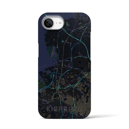 【木更津（千葉県）】地図柄iPhoneケース（バックカバータイプ）