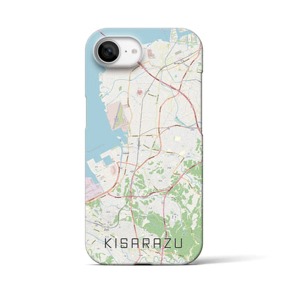 【木更津（千葉県）】地図柄iPhoneケース（バックカバータイプ）