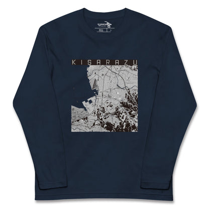【木更津（千葉県）】地図柄ロングスリーブTシャツ