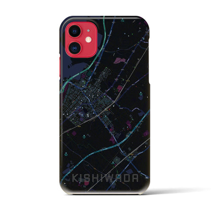 【岸和田（大阪府）】地図柄iPhoneケース（バックカバータイプ）