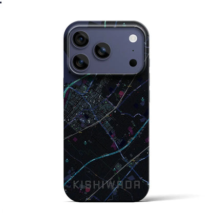 【岸和田（大阪府）】地図柄iPhoneケース（バックカバータイプ）