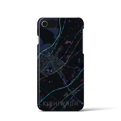 【岸和田（大阪府）】地図柄iPhoneケース（バックカバータイプ）