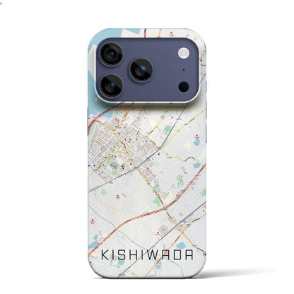 【岸和田（大阪府）】地図柄iPhoneケース（バックカバータイプ）
