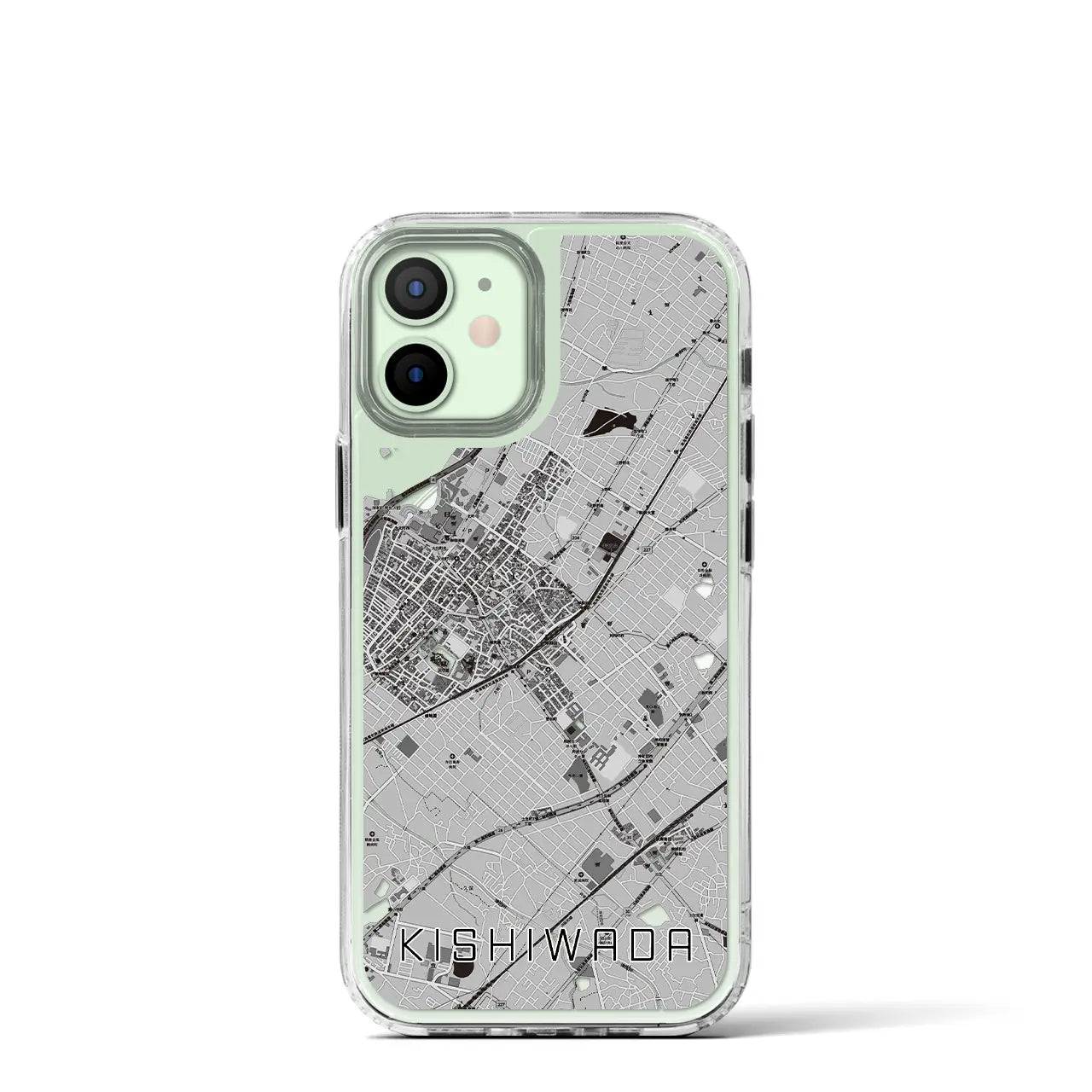 【岸和田（大阪府）】地図柄iPhoneケース（MagSafeタイプ）