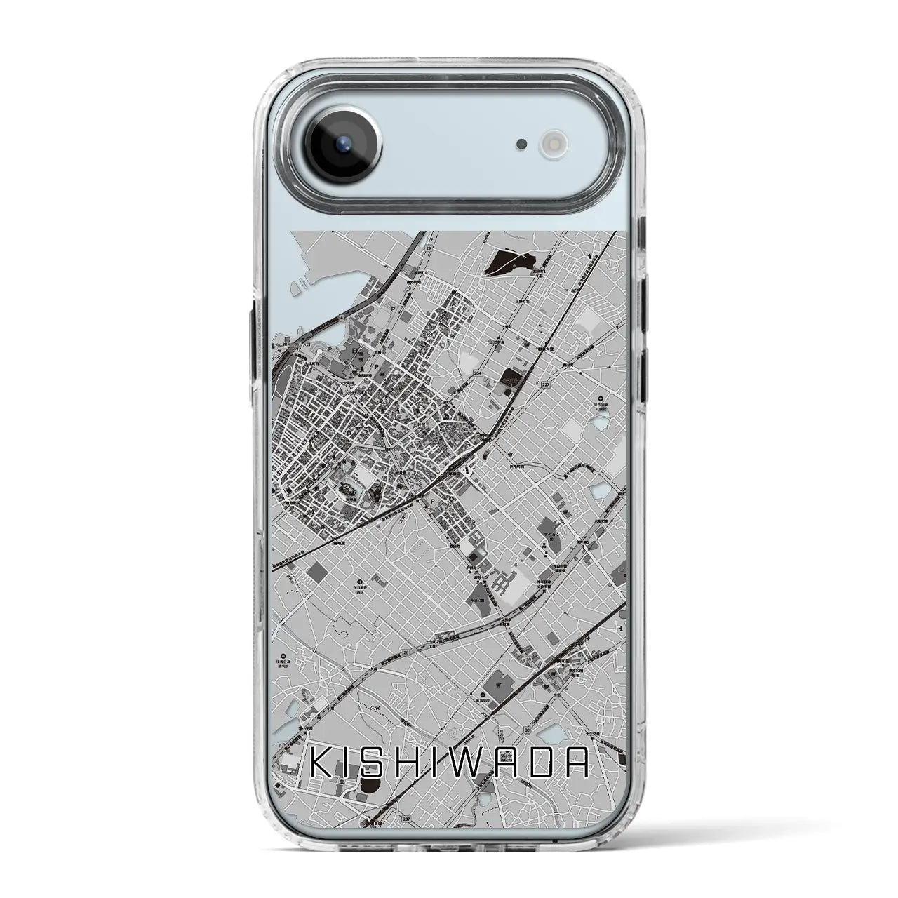 【岸和田（大阪府）】地図柄iPhoneケース（MagSafeタイプ）