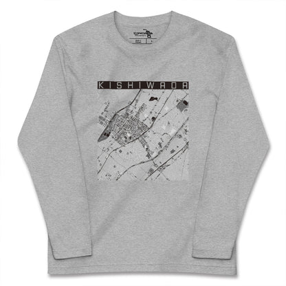 【岸和田（大阪府）】地図柄ロングスリーブTシャツ