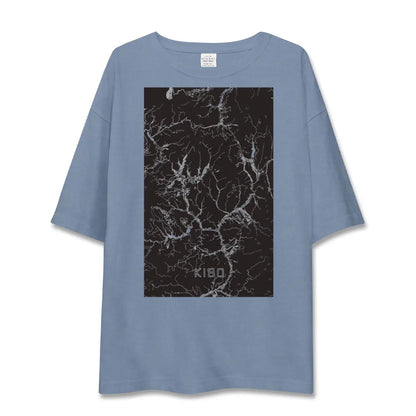 【木曽（長野県）】地図柄ビッグシルエットTシャツ