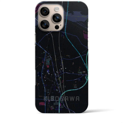 【木曽川（愛知県）】地図柄iPhoneケース（バックカバータイプ）