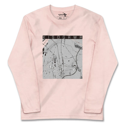 【木曽川（愛知県）】地図柄ロングスリーブTシャツ