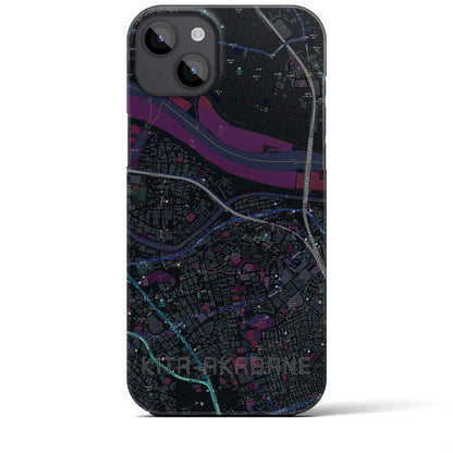 【北赤羽（東京都）】地図柄iPhoneケース（バックカバータイプ）