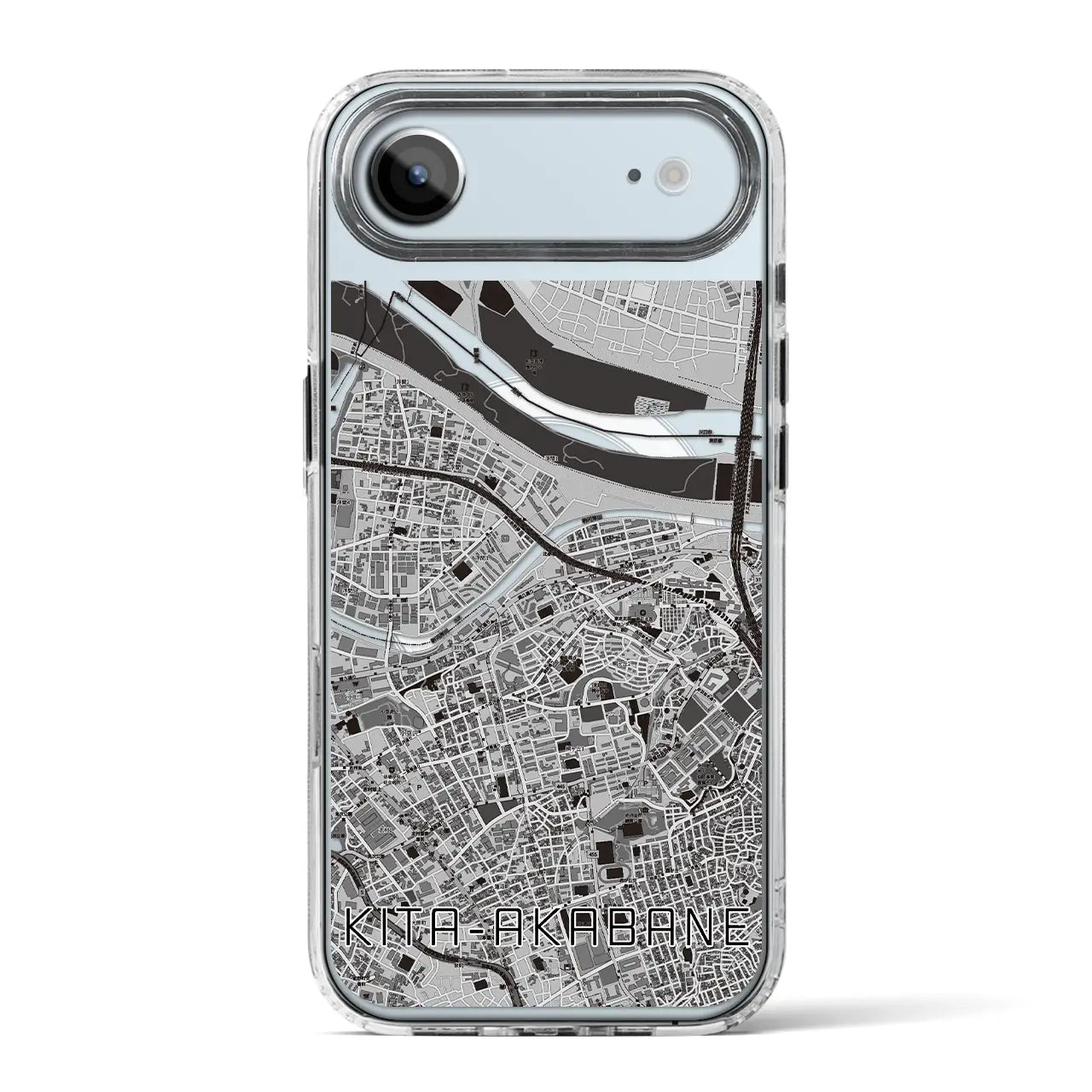 【北赤羽（東京都）】地図柄iPhoneケース（MagSafeタイプ）