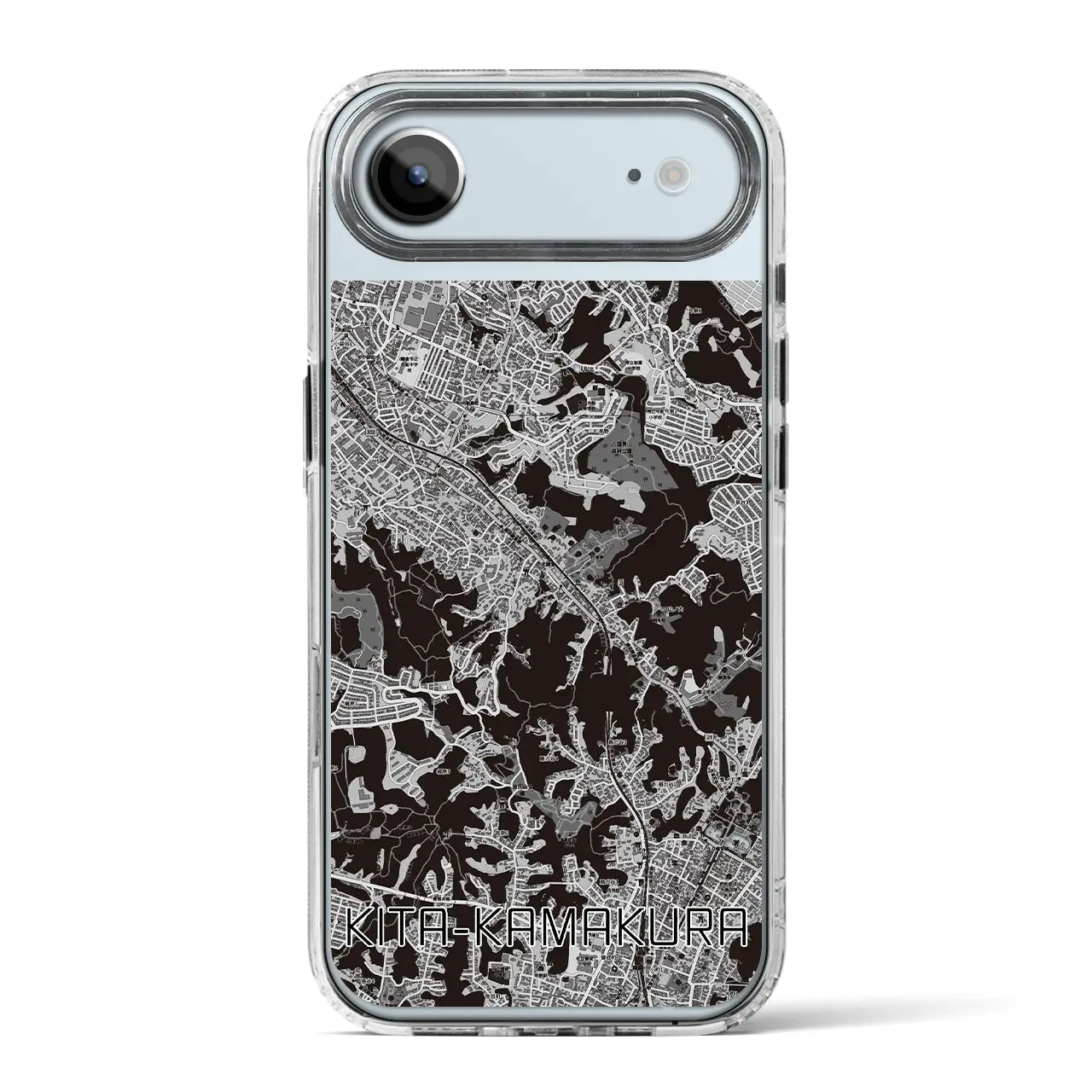 【北鎌倉（神奈川県）】地図柄iPhoneケース（MagSafeタイプ）