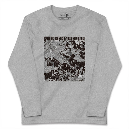 【北鎌倉（神奈川県）】地図柄ロングスリーブTシャツ