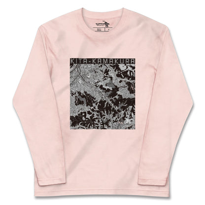 【北鎌倉（神奈川県）】地図柄ロングスリーブTシャツ