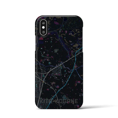 【北小金（千葉県）】地図柄iPhoneケース（バックカバータイプ）