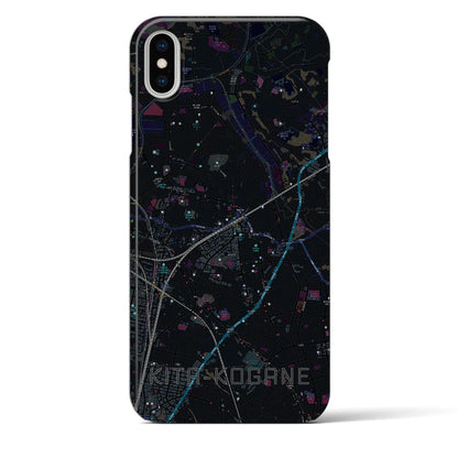 【北小金（千葉県）】地図柄iPhoneケース（バックカバータイプ）