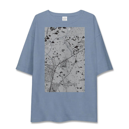 【北小金（千葉県）】地図柄ビッグシルエットTシャツ