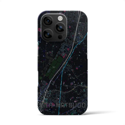 【北松戸（千葉県）】地図柄iPhoneケース（バックカバータイプ）