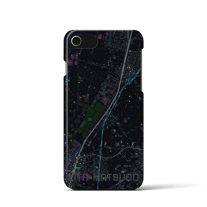 【北松戸（千葉県）】地図柄iPhoneケース（バックカバータイプ）