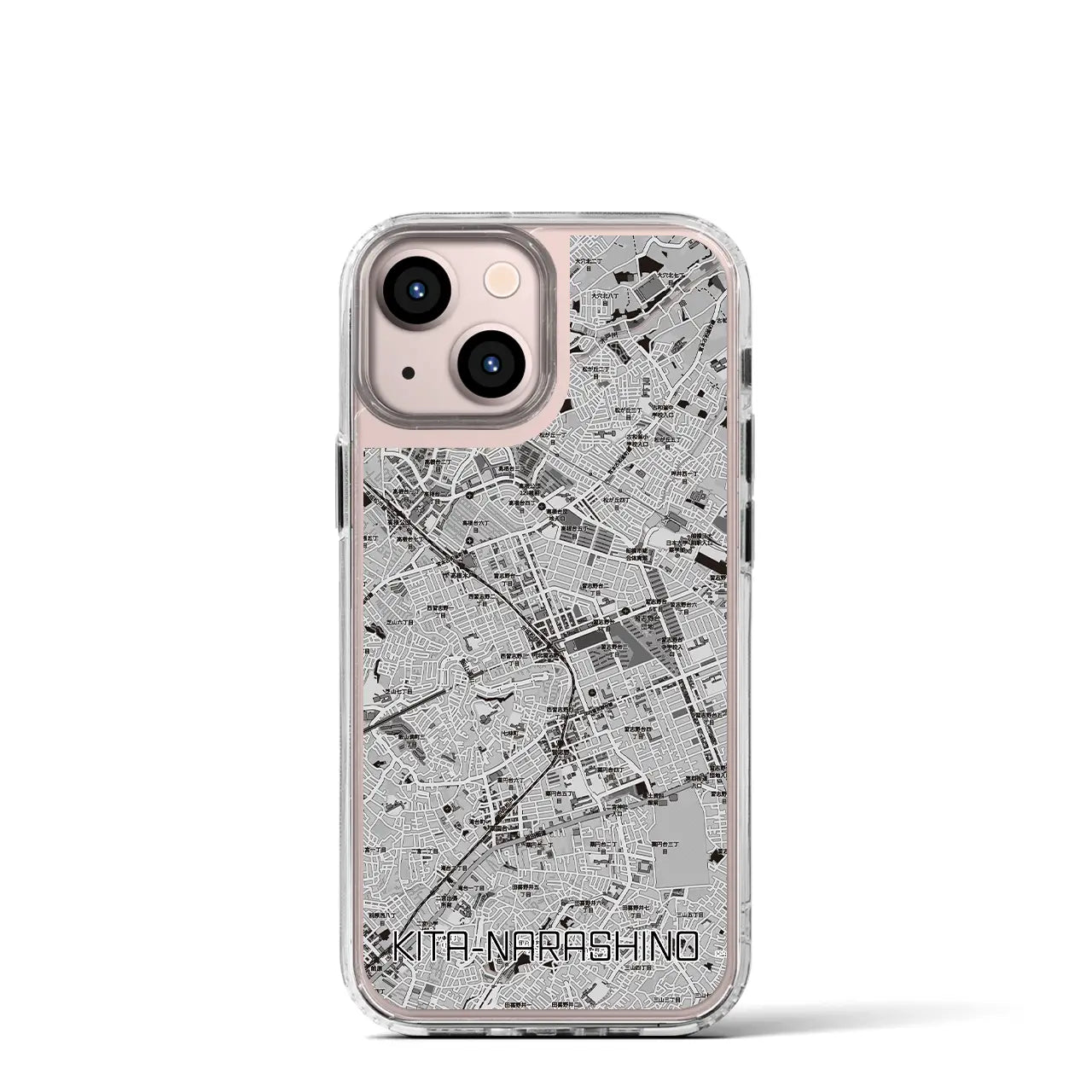 【北習志野（千葉県）】地図柄iPhoneケース（MagSafeタイプ）