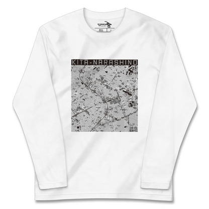 【北習志野（千葉県）】地図柄ロングスリーブTシャツ