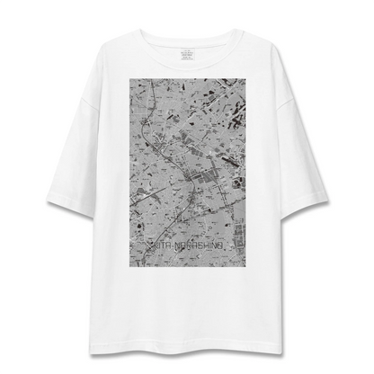【北習志野（千葉県）】地図柄ビッグシルエットTシャツ