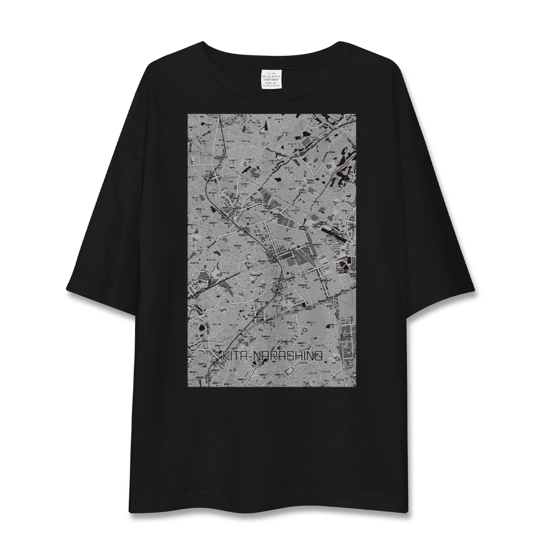 【北習志野(千葉県)】地図柄ビッグシルエットTシャツ