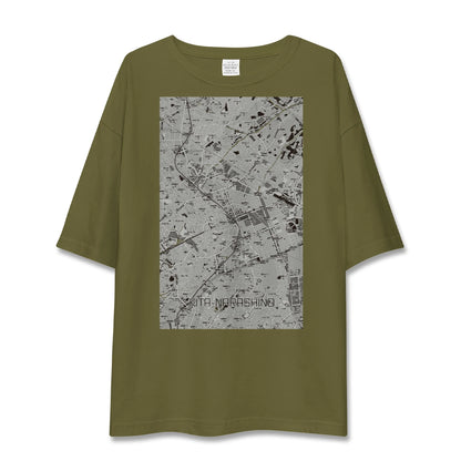 【北習志野（千葉県）】地図柄ビッグシルエットTシャツ