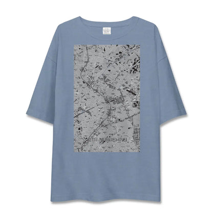 【北習志野（千葉県）】地図柄ビッグシルエットTシャツ