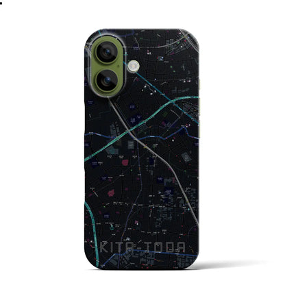 【北戸田（埼玉県）】地図柄iPhoneケース（バックカバータイプ）