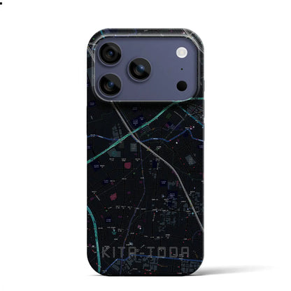 【北戸田（埼玉県）】地図柄iPhoneケース（バックカバータイプ）