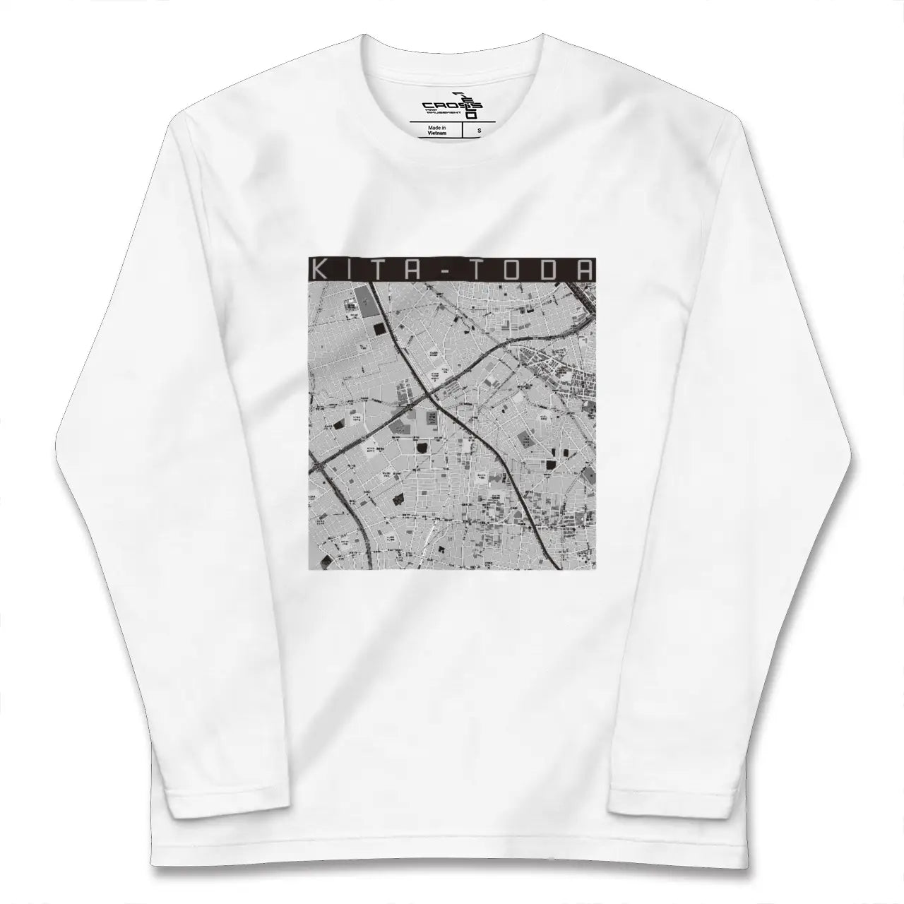 【北戸田（埼玉県）】地図柄ロングスリーブTシャツ