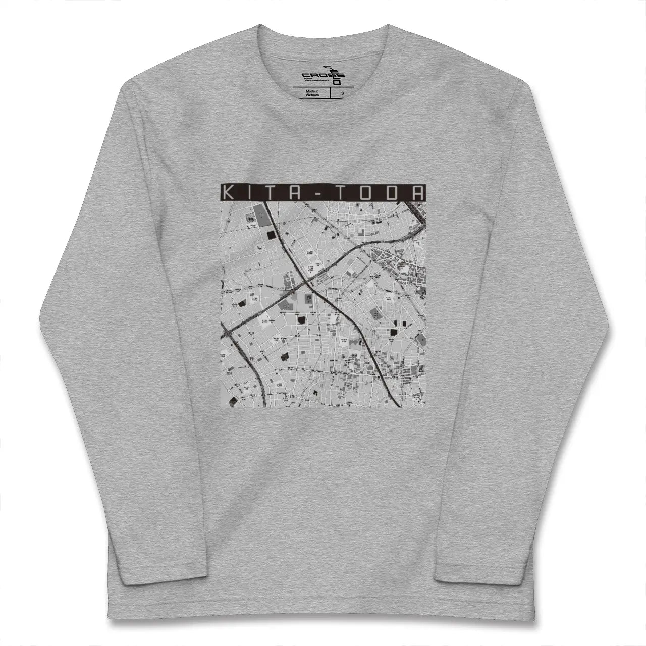 【北戸田（埼玉県）】地図柄ロングスリーブTシャツ
