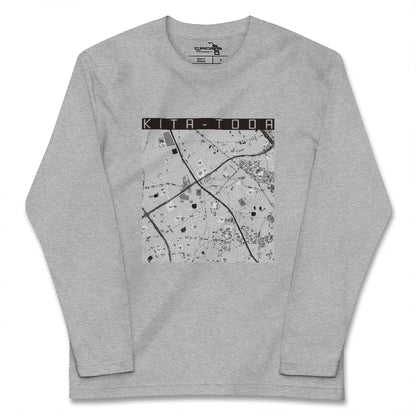 【北戸田（埼玉県）】地図柄ロングスリーブTシャツ