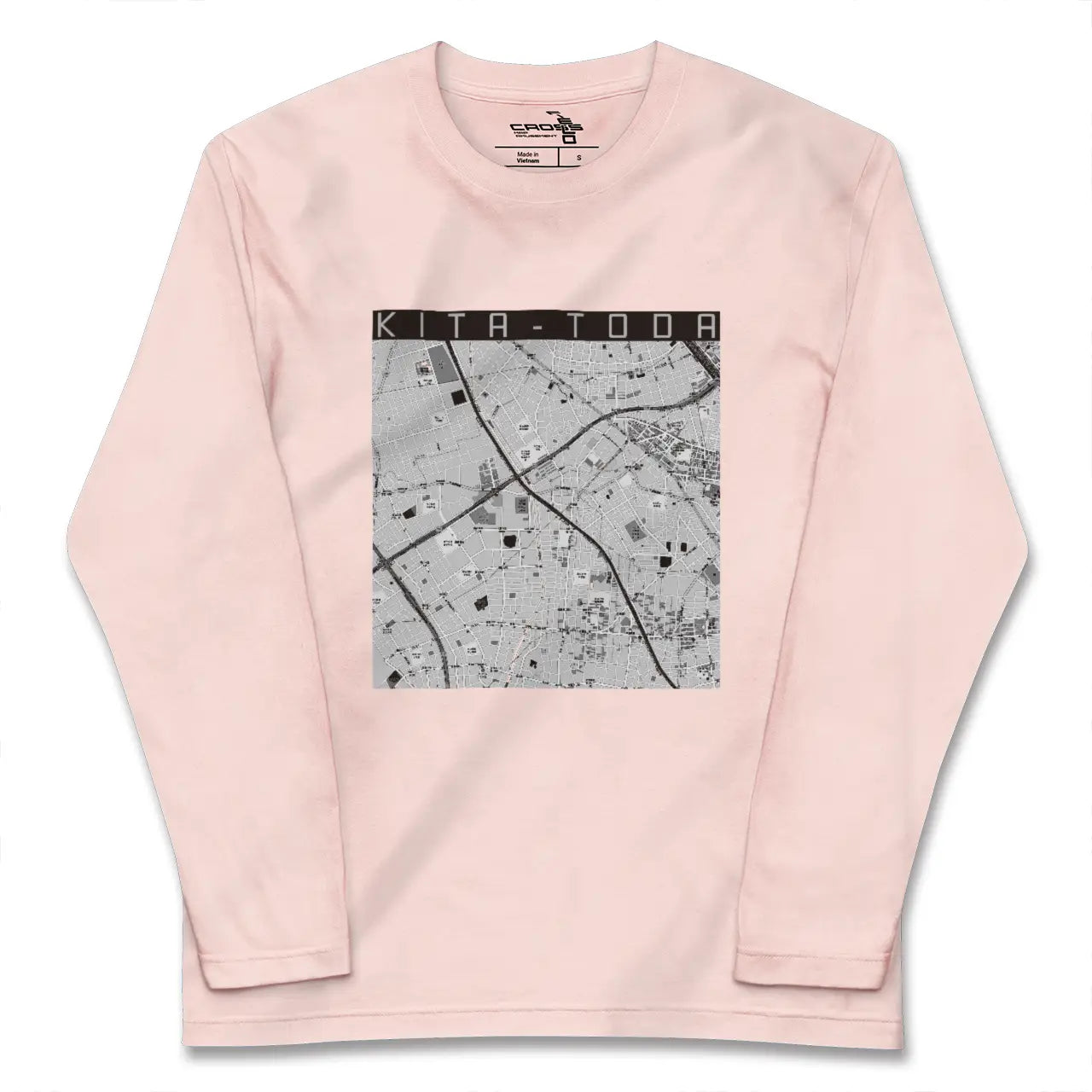 【北戸田（埼玉県）】地図柄ロングスリーブTシャツ