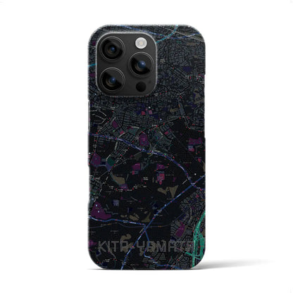 【北山田（神奈川県）】地図柄iPhoneケース（バックカバータイプ）