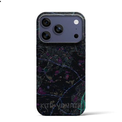 【北山田（神奈川県）】地図柄iPhoneケース（バックカバータイプ）