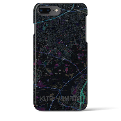 【北山田（神奈川県）】地図柄iPhoneケース（バックカバータイプ）