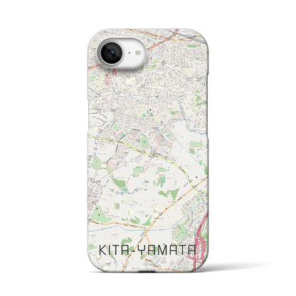 【北山田（神奈川県）】地図柄iPhoneケース（バックカバータイプ）