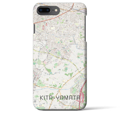 【北山田（神奈川県）】地図柄iPhoneケース（バックカバータイプ）