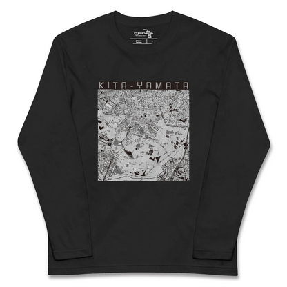 【北山田（神奈川県）】地図柄ロングスリーブTシャツ