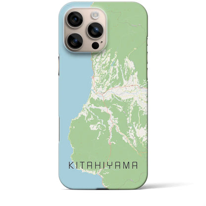 【北檜山（北海道）】地図柄iPhoneケース（バックカバータイプ）