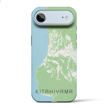 【北檜山（北海道）】地図柄iPhoneケース（バックカバータイプ）