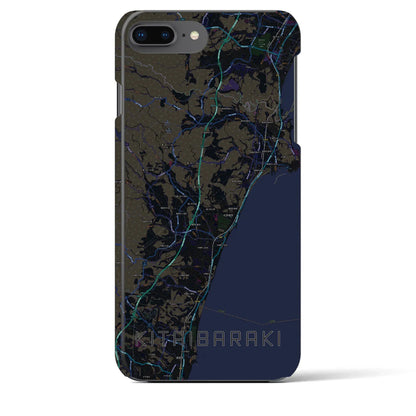 【北茨城（茨城県）】地図柄iPhoneケース（バックカバータイプ）